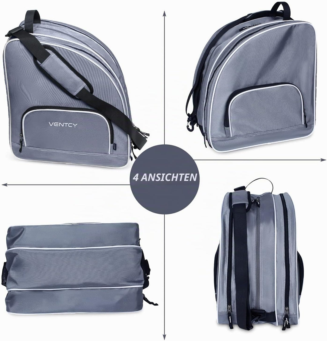 VENTCY Inliner Tasche, Skischuhtasche Kinder, Rollschuhe Tasche, Tasche für Inliner, Eislauf Inliner