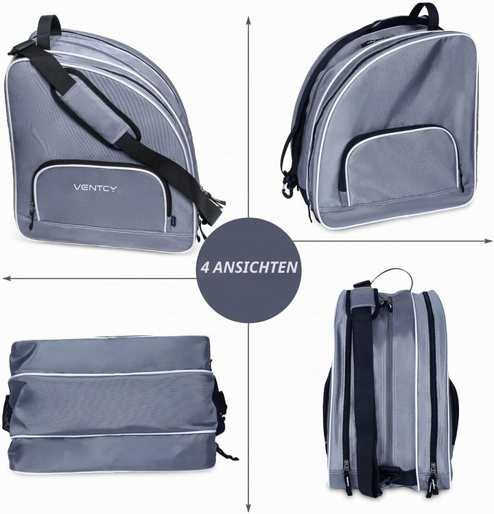 VENTCY Inliner Tasche, Skischuhtasche Kinder, Rollschuhe Tasche, Tasche für Inliner, Eislauf Inliner