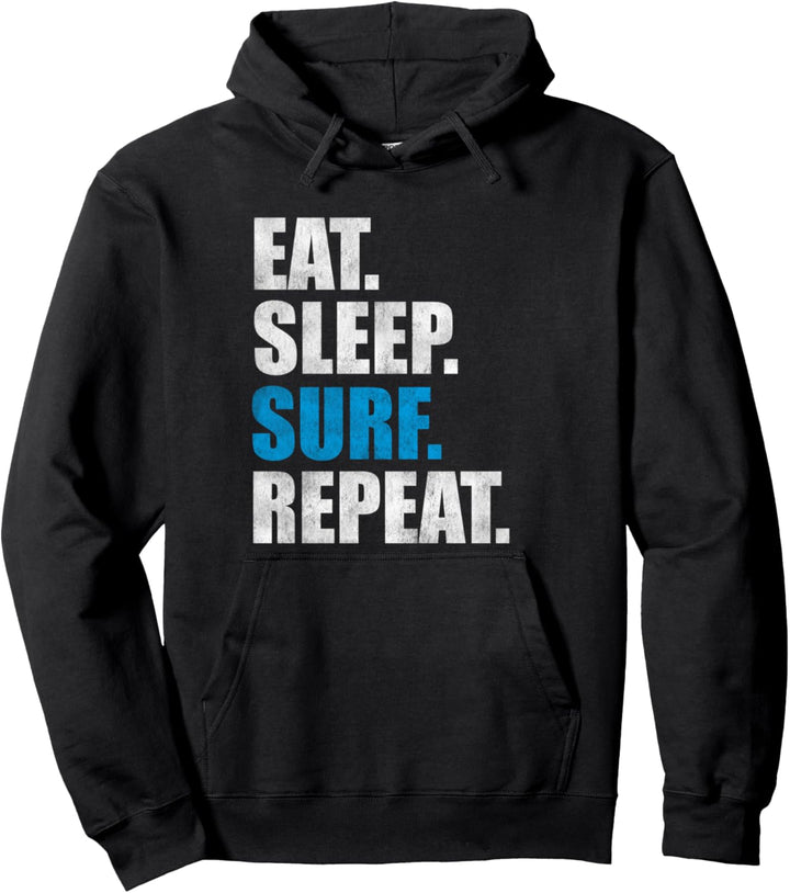 Surfer Surfen Spruch Pullover Hoodie