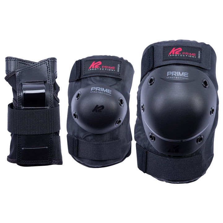 K2 Herren Prime Pad Set M M (Knee: A:38-42cm B:34-37cm / Elbow: A:25-28cm B:24-27cm / Wrist: A:21-23