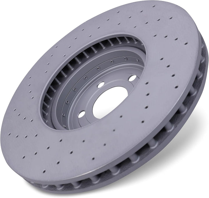 ATE Bremsenset Vorderachse inkl. Bremsscheiben vorne Ø 360 mm belüftet gelocht und Bremsbeläge vorne