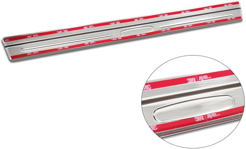 Inox door sill protectors compatible with Volkswagen Taigo 2021- &