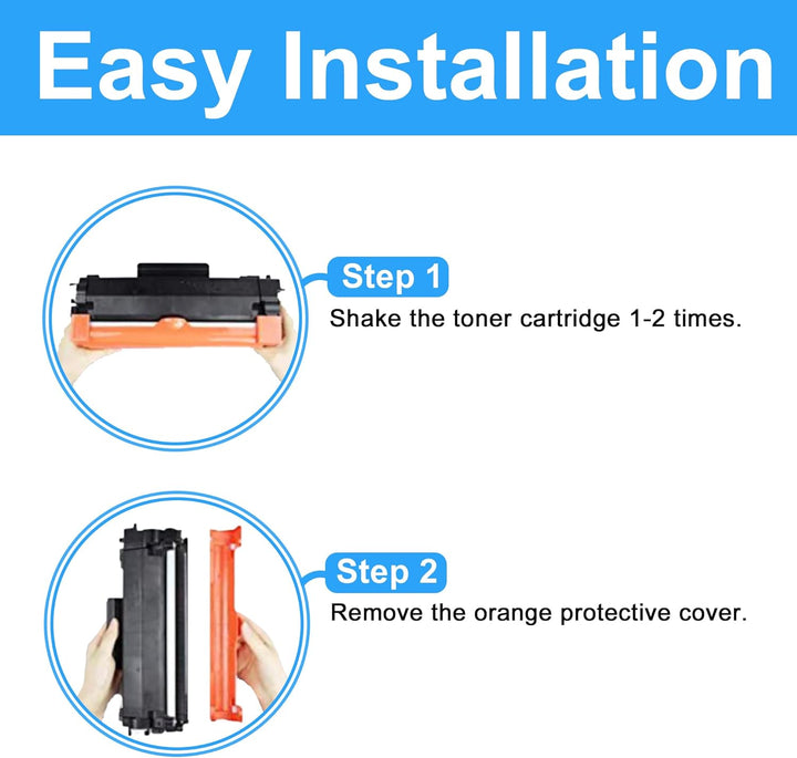 LCL Kompatibel Toner TN2420 TN-2420 TN2410 TN-2410 3000 Seiten DR2400 DR-2400 12000 Seiten (2 Pack 1