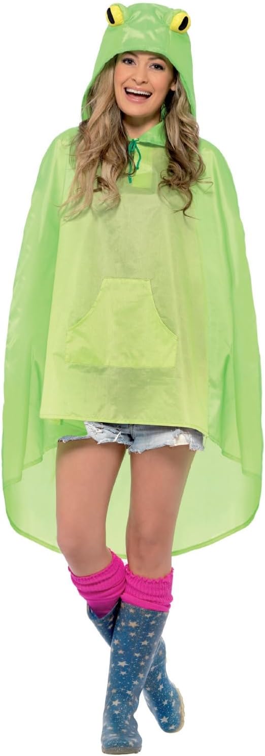 Frog Party Poncho