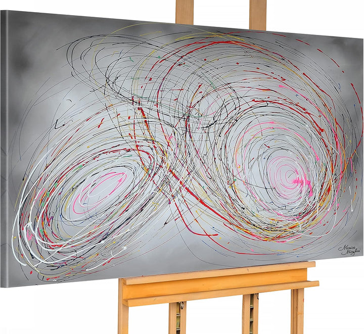 Monica Mirafiori I 100% HANDGEMALT I Gemälde Monolith 100x70cm | Gemälde Handgemalt | Acrylgemälde |