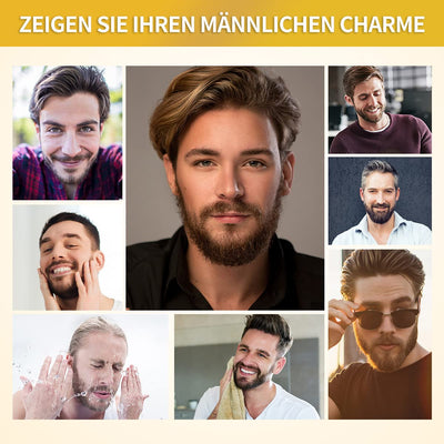 Bartwachstum Öl, Bartwachstum Serum für Männer Vatertag stimulieren Bartwachstum Förderung Haarewäch