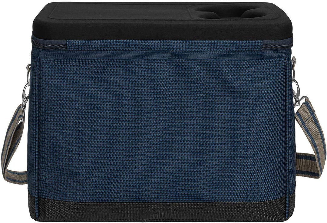 anndora Picknick Kühltasche 22 Liter - Kühltasche mit integriertem Becherhalter - inkl. 2 anndora Kü
