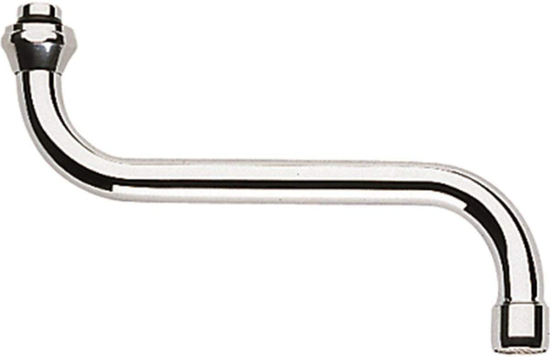 GROHE S- Auslauf (für Küchen-Wandbatterien, 1/2", Bogenauslauf, Auslauf mit Mousseur, langlebig), ch