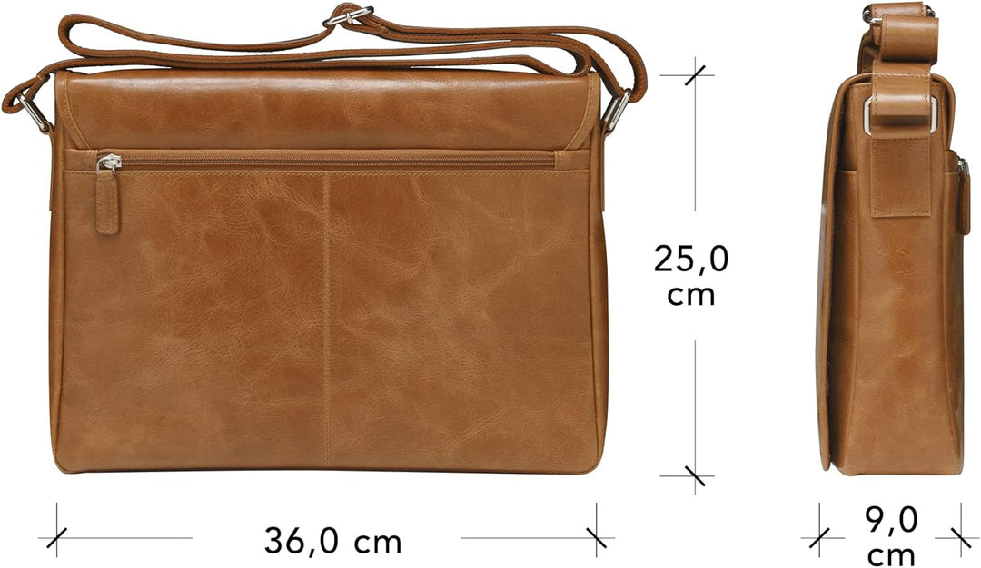 dbramante1928 - Marselisborg Arbeitstasche Herren Laptoptasche 14 Zoll - Business Taschen Herren - U