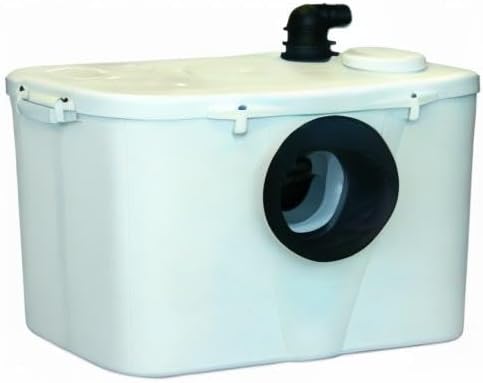 Sanipro, „Sanisan“, Toiletten-Entsorgungseinheit, Weiss