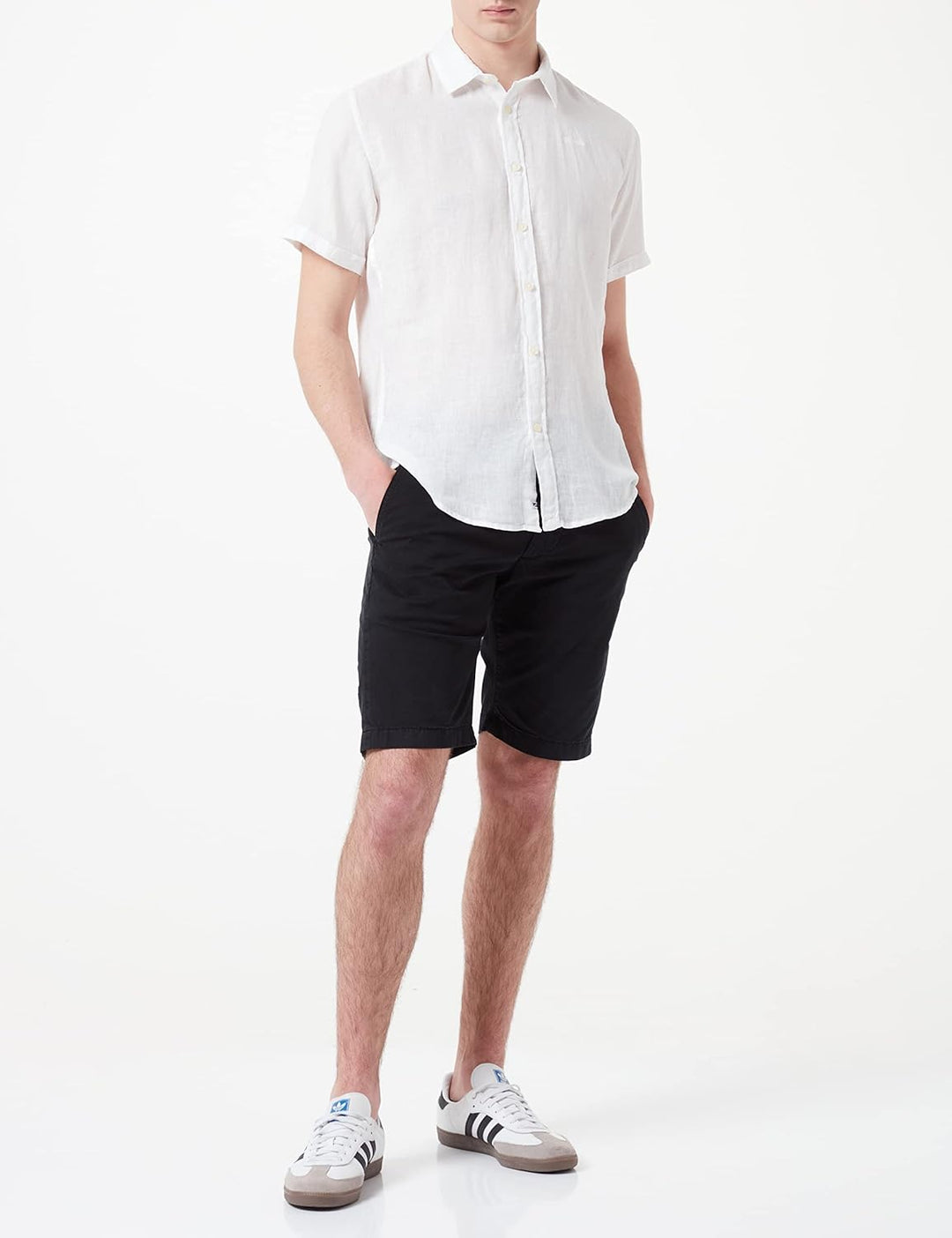 Pepe Jeans Herren Hemd Parks XXL Weiss (White), XXL Weiss (White)