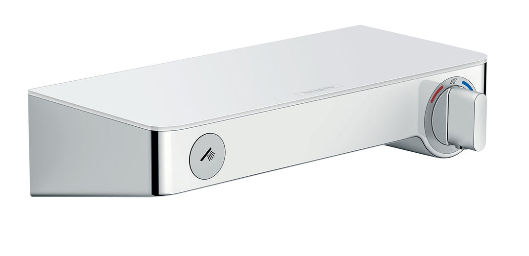 hansgrohe ShowerTablet Select 300 Aufputz Duschthermostat, für 1 Funktion, Weiss/Chrom Dusche Weiss/