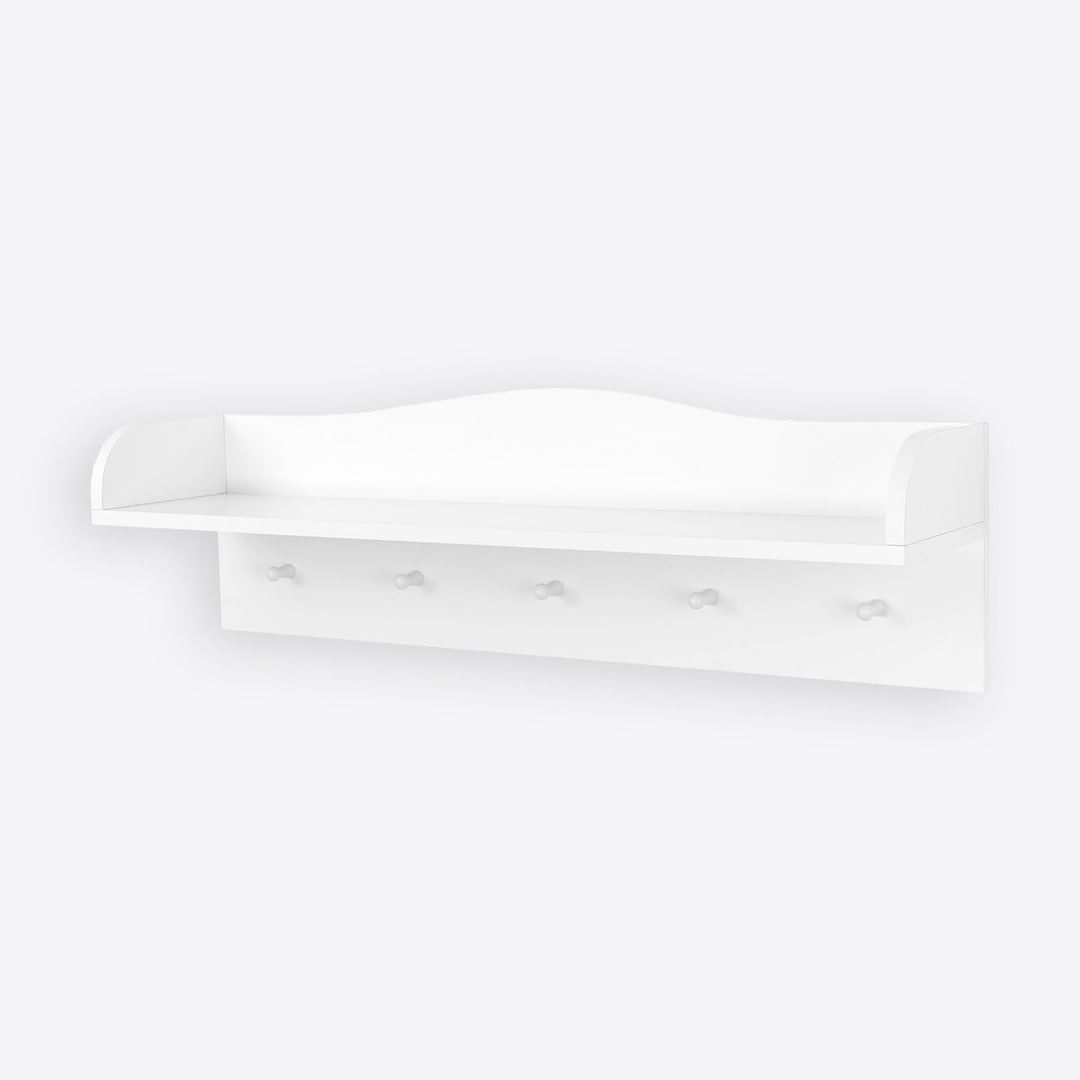 KraftKids Hängeregal weiss Wandregal für Wickeltisch Kommode