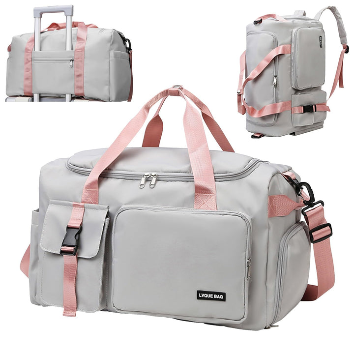 Sporttasche Rucksack 2 in1,Reisetasche Gross,42L Sporttasche für Damen und Herren,Sporttaschen mit S