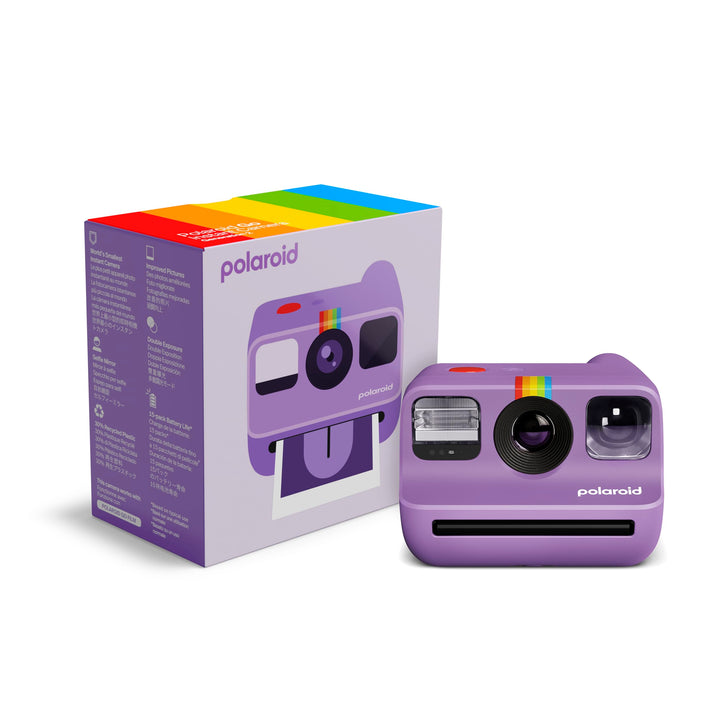 Polaroid Go Generation 2 – Mini-Sofortbildkamera – Lila (9183) – Nur mit Go Film kompatibel Kamera L