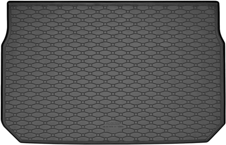 Passgenaue Kofferraumwanne und Gummifussmatten geeignet für Peugeot 2008 ab 2013 + Gurtschoner