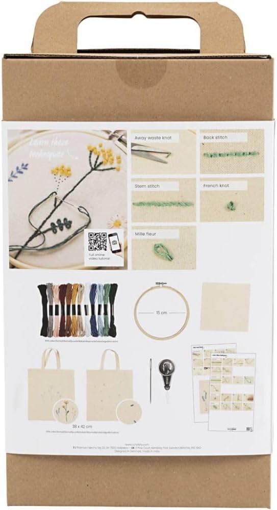 Creotime Creativ Company Starter Kit - Complete Kit for Beginners to Learn Beads, beige beige Klassi