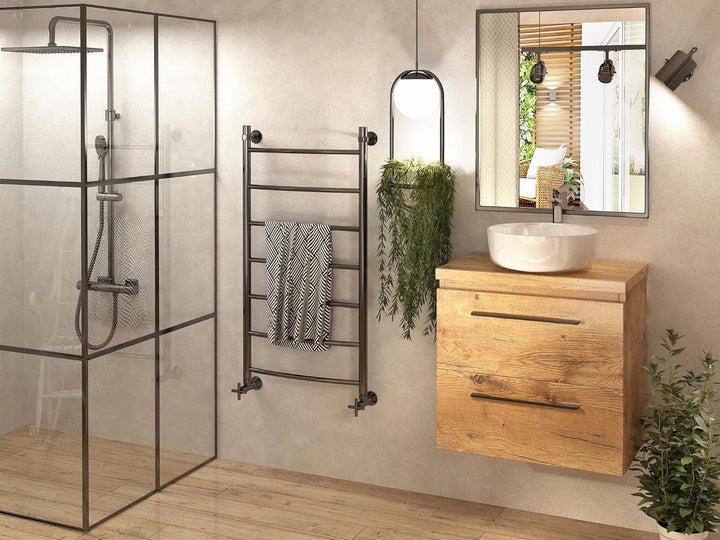 paplinskimoebel - Waschbeckenunterschrank Girona Top 80 cm, Unterschrank mit Arbeitsplatte, Badschra