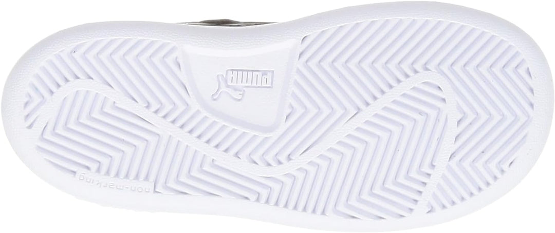 Puma Unisex Baby Puma Smash 3.0 L V InfSneaker 20 EU 3 0 Crysta Wings V Black White Team Aqua, 20 EU