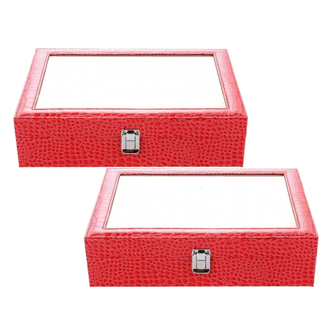 Cabilock Gläser 1Pc8 Sammlung Aufbewahrung Brillen Organizer Brillengeschäft Und Alligator netui G