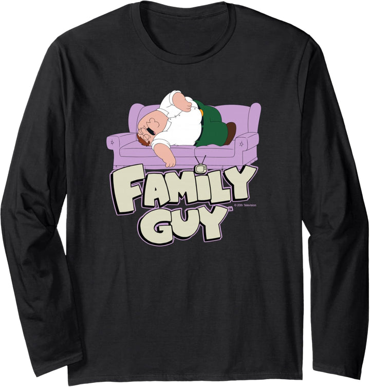 Family Guy Peter Griffin Couch Nap Langarmshirt
