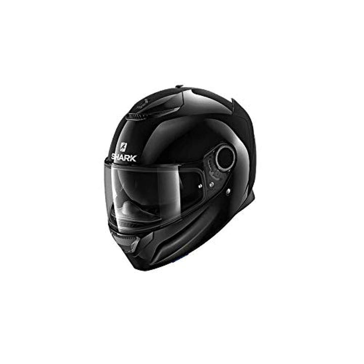 SHARK Herren Spartan Motorradhelm, Weiss, Grösse XXL x Schwarz, Schwarz