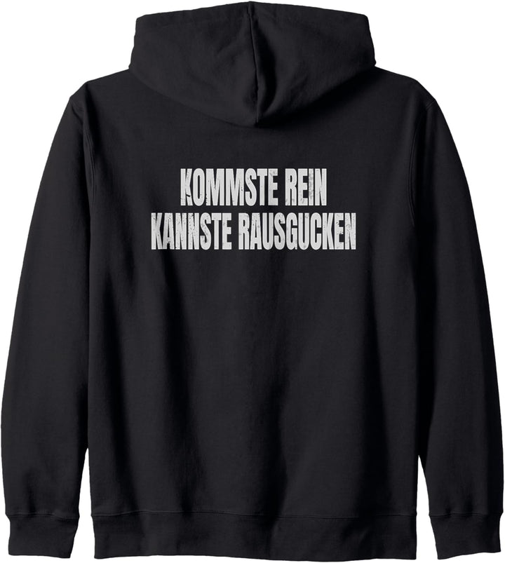 Kommste Rein Kannste Rausgucken Ruhrgebiet Ruhrpott Kapuzenjacke