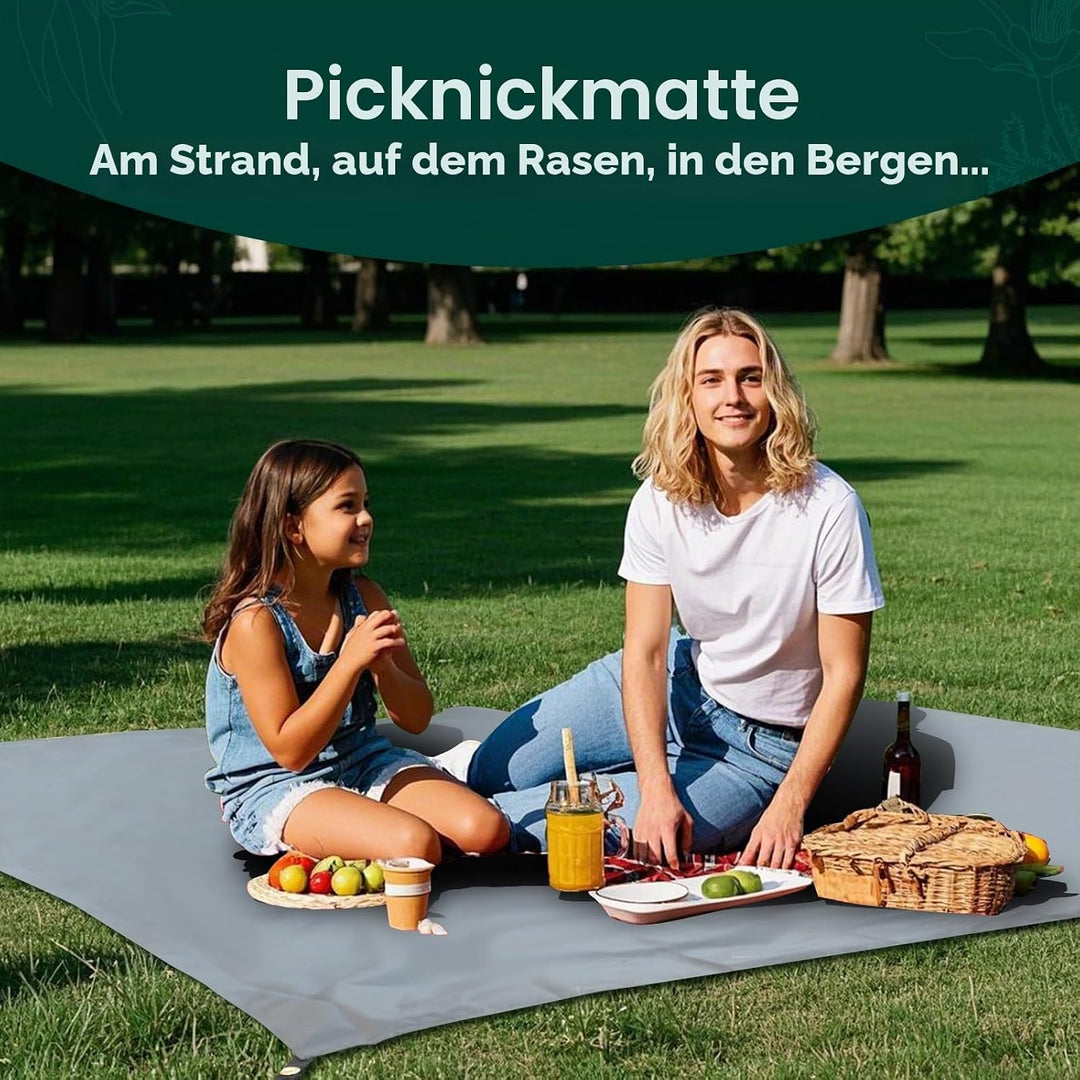 JAICOM Zeltplane - Tarp Wasserdicht, 1-6 Personen Zeltunterlage, PU 3000mm | 210T Oxford Camping Zel