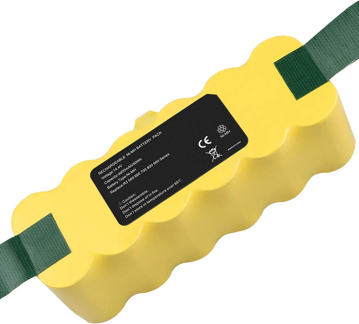 ARyee 14.4V 5000mAh NI-MH Akku Kompatibel mit iRobot Roomba 510 530 531 532 533 540 545 550 552 560