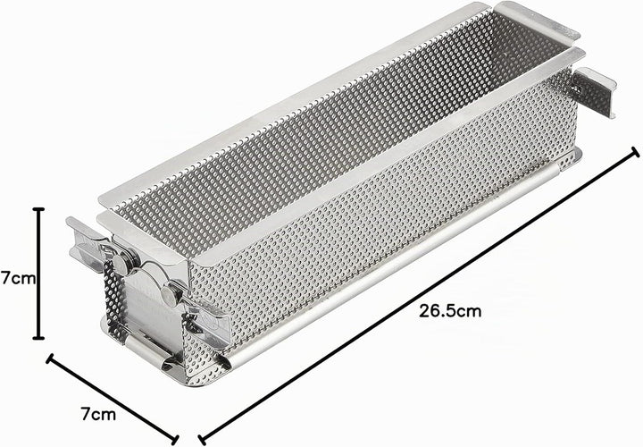 De Buyer 3210.24 Backform, Edelstahl, Grau, 24 x 5 x 6 cm