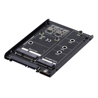 chenyang MSATA ＆ M.2 NGFF SATA SSD auf 2.5" SATA JBOD Raid0 Span Bridge HDD Disk Drive Gehäuse NGFF