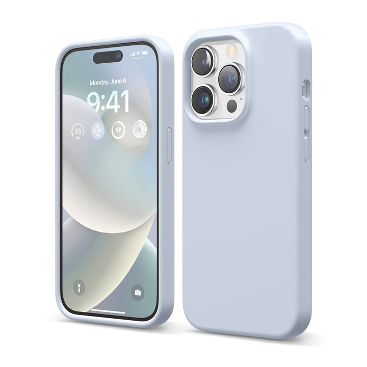 elago Kompatibel mit iPhone 14 Pro Hülle, Flüssige Silikonhülle, Ganzkörper-Schutzhülle, stossfest,