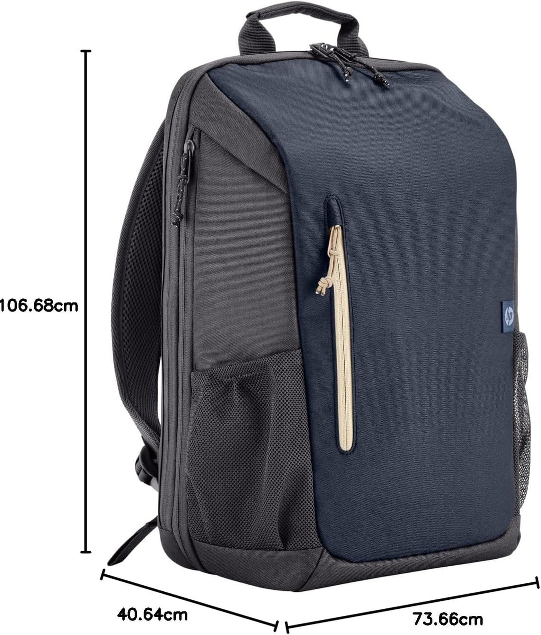 HP Laptop-Rucksack | für 15,6" Laptops | 18 L (nicht erweitert)/21 L (erweitert) | wasserabweisend |