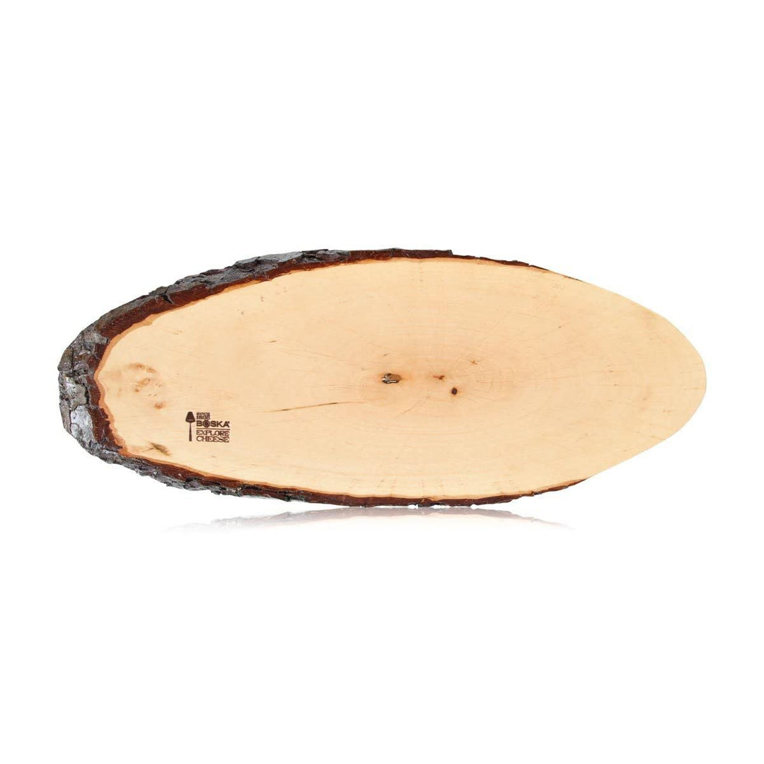 BOSKA Rindenbrett Eschenholz M/für das präsentieren von Käse und Snacks / 42,5 cm/Holz/Braun 45 x 20