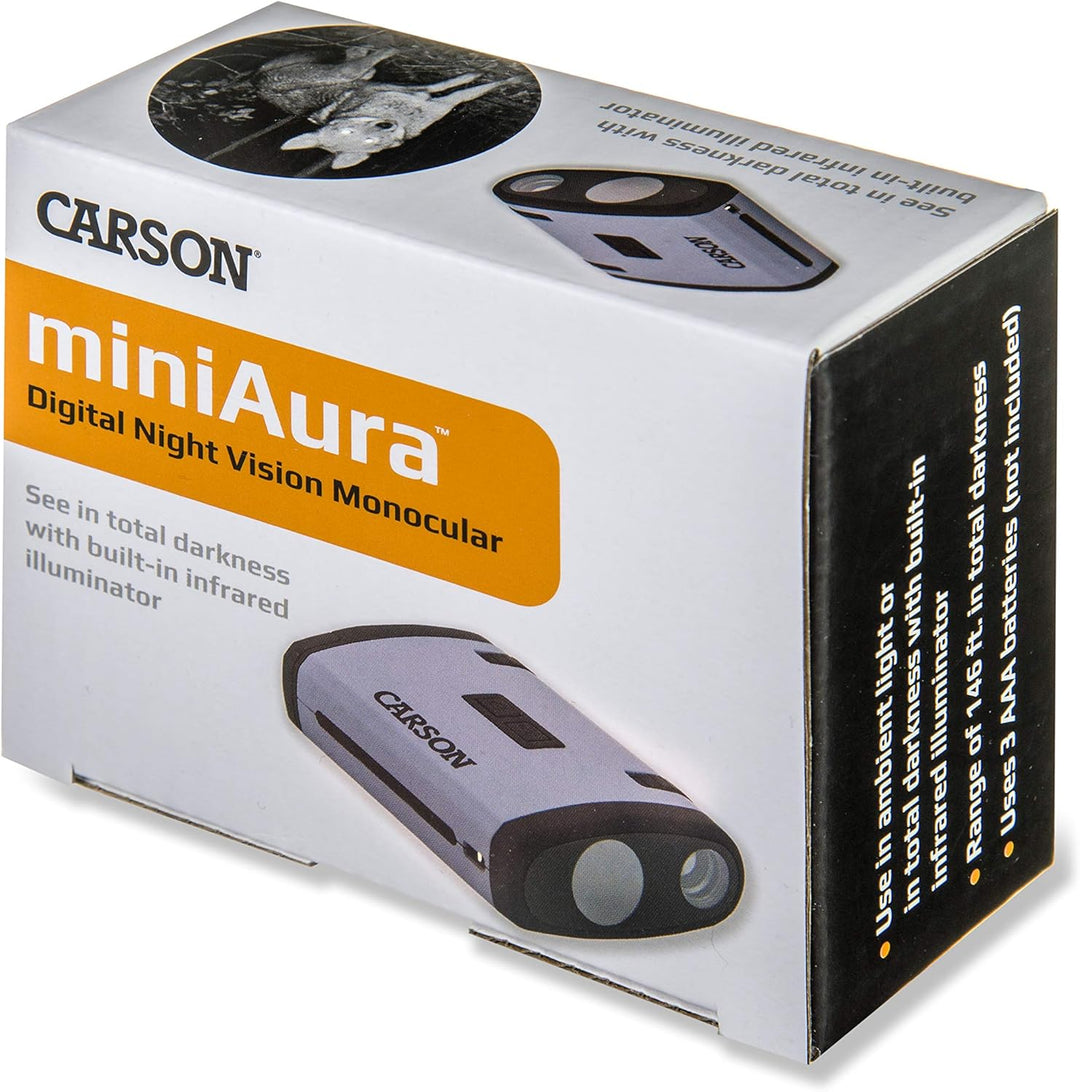 Carson MiniAura kompaktes Digital-Nachtsichtgerät (NV-200), Mini Aura (1x) MiniAura (NV-200), MiniAu