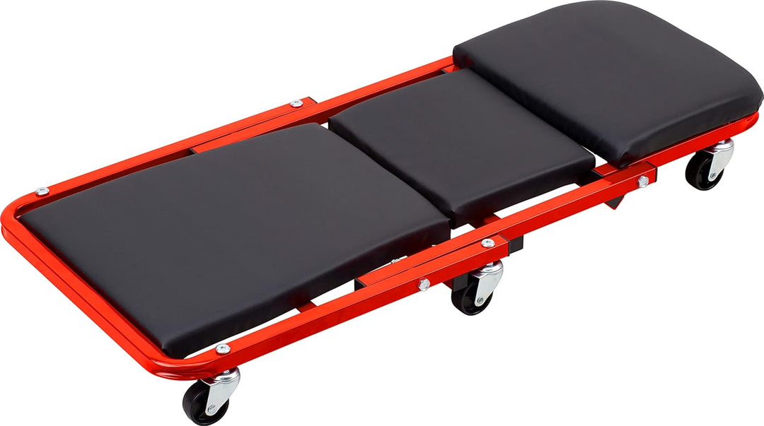 Meister Montage-Rollbrett 2 in 1 - Nutzbar als Werkstattliege &amp; Rollhocker - Belastbar bis 150 kg -