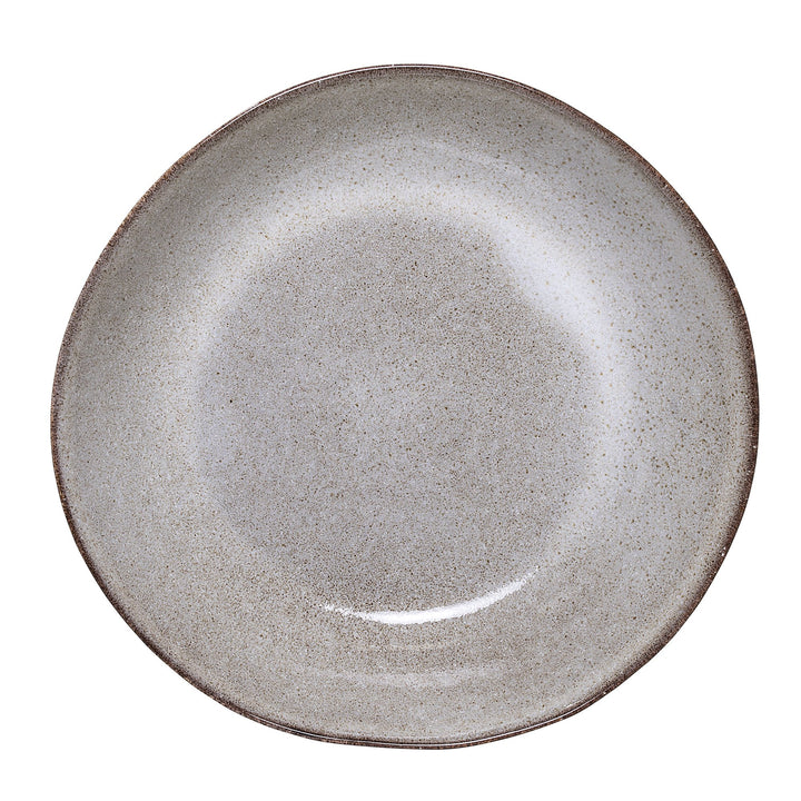 Bloomingville Suppenteller Sandrine, grau, Keramik, 22 cm