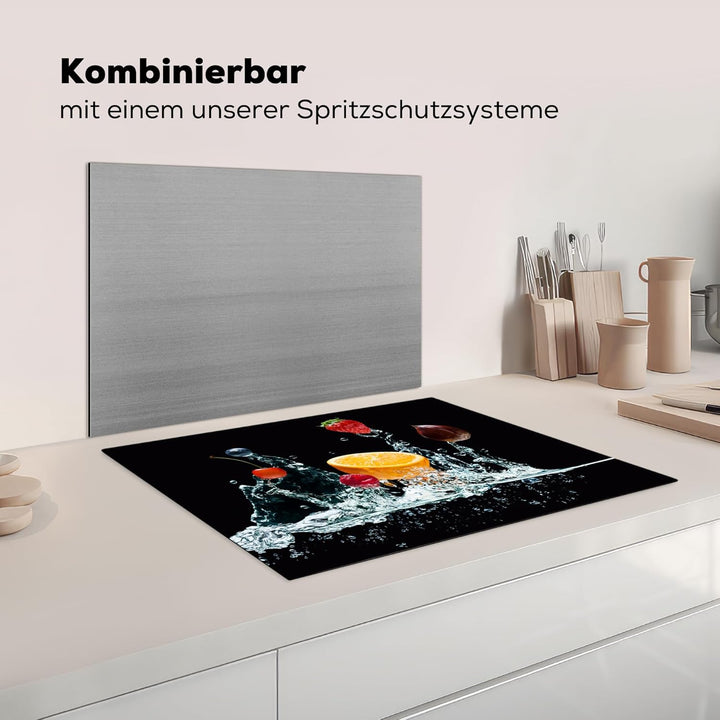 KitchenYeah© Herdabdeckplatte Einteilig Küche Ceranfeld Abdeckplatte Cerankochfeld Abdeckung Indukti