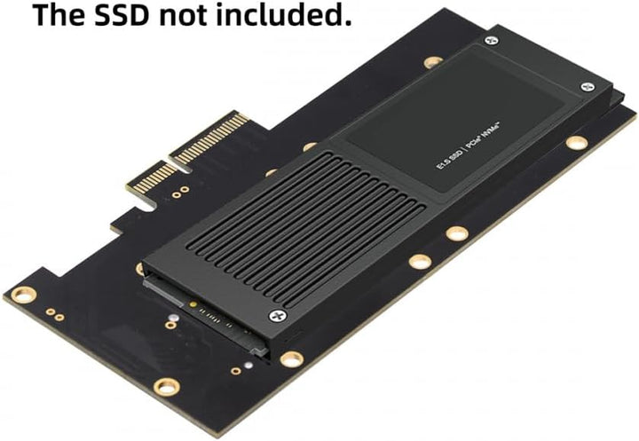CY Adapter PCI-E 4.0 4X Host-Adapter auf NVMe Ruler 1U GEN-Z EDSFF 9,5 mm 15 mm 25 mm Dicke Kurze SS