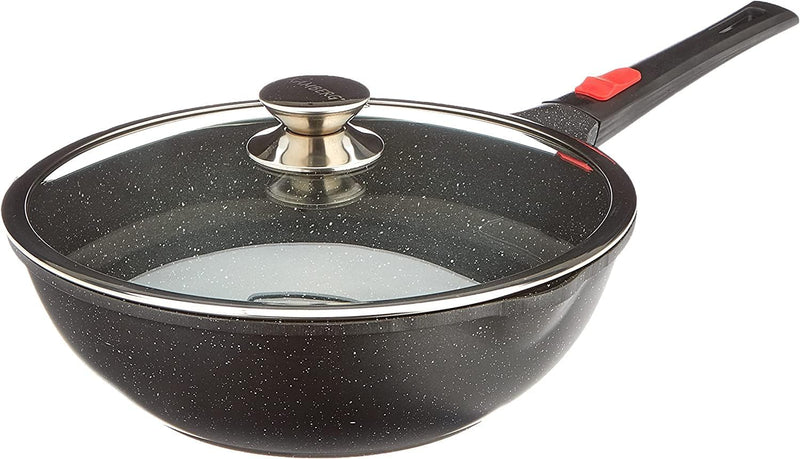 KAMBERG - Wok 28 cm - Manche Amovible - Fonte d&