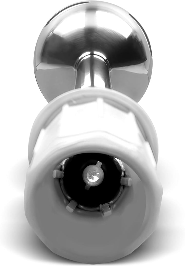 VIOKS Mixfuss Ersatz für Bosch 00657258 657258 Pürierstab Handrührer für ErgoMixx Weiss Edelstahl mi