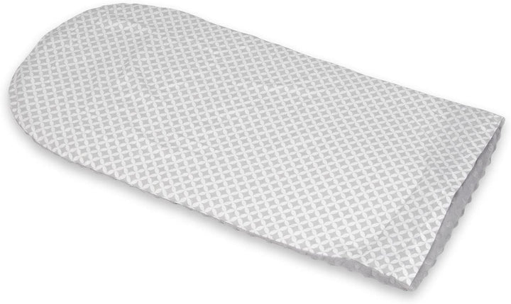 Velinda Kuschelnest Babynest Babynestchen Nestchen Reisebett Wickelauflage Kuschelbett (Muster: grau