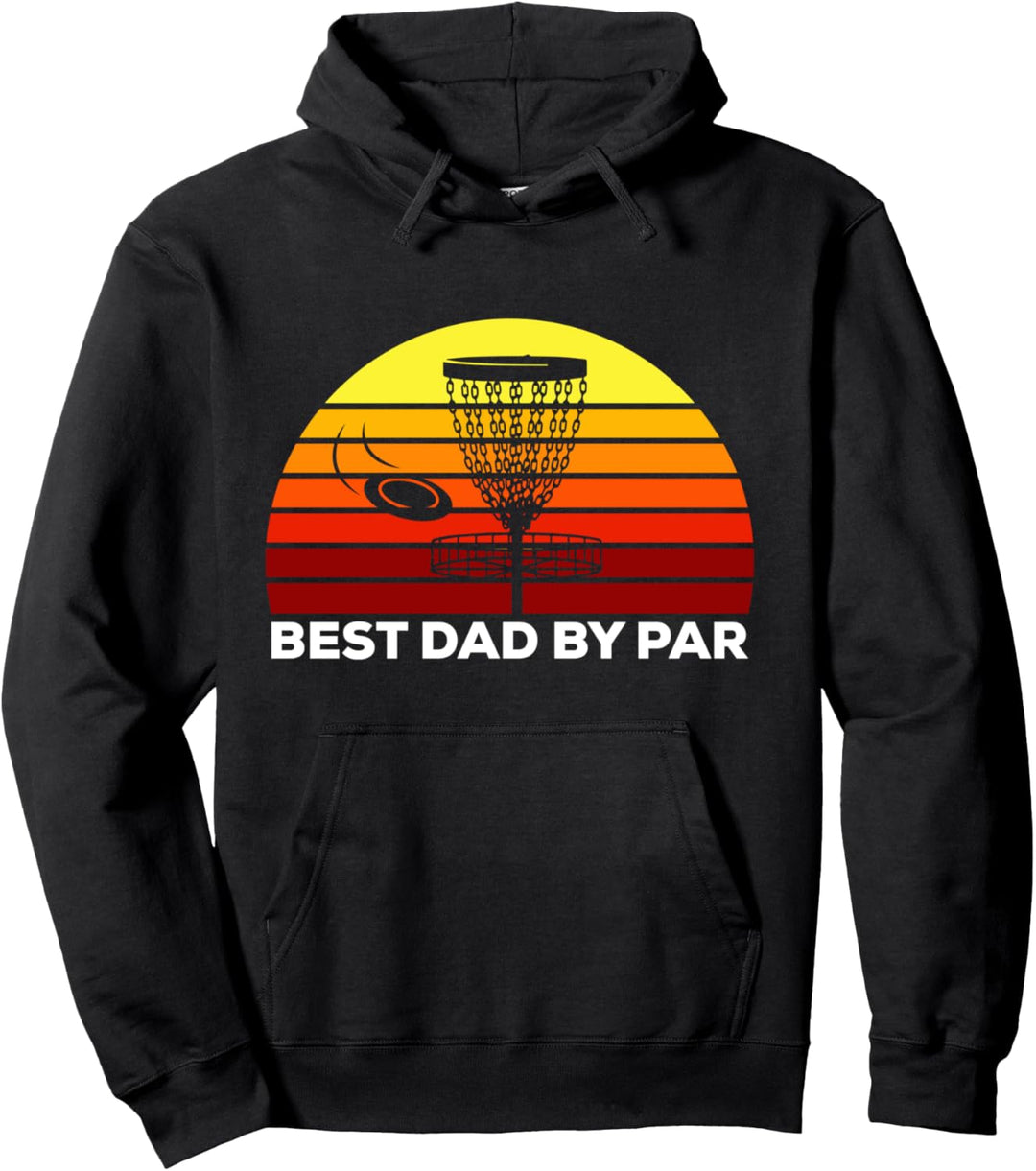 Best Dad By Par - Frisbee Golf Papa Disc Golf Geschenk für Pullover Hoodie