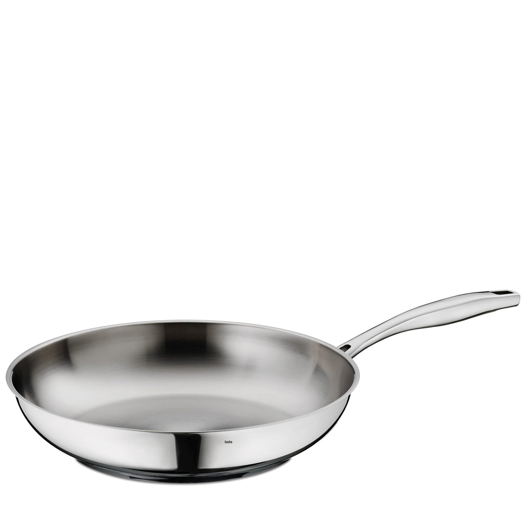 Kela 10189 Flavoria Bratpfanne, 18/8 Stainless Steel, 2.2 liters, Silber Glänzend 28 cm, 28 cm