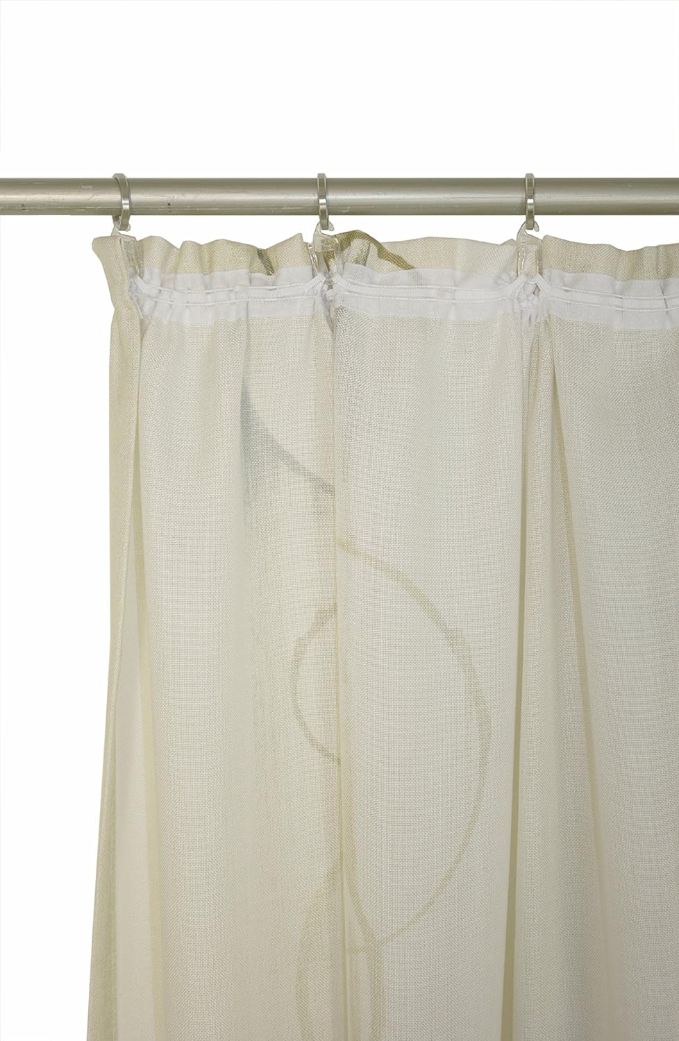 Wirth Fertigschal mit Kräuselband, Polyester, Ocker, 255 x 135 cm 255 x 135 cm Ocker, 255 x 135 cm O