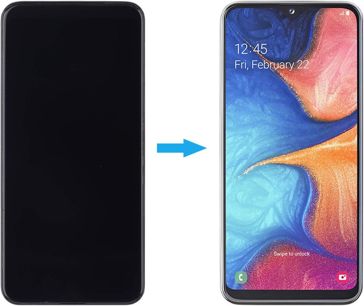 Duotipa Display Kompatibel mit Samsung Galaxy A20E SM-A202F/DS 5.8 inch LCD Display Bildschirm Digit