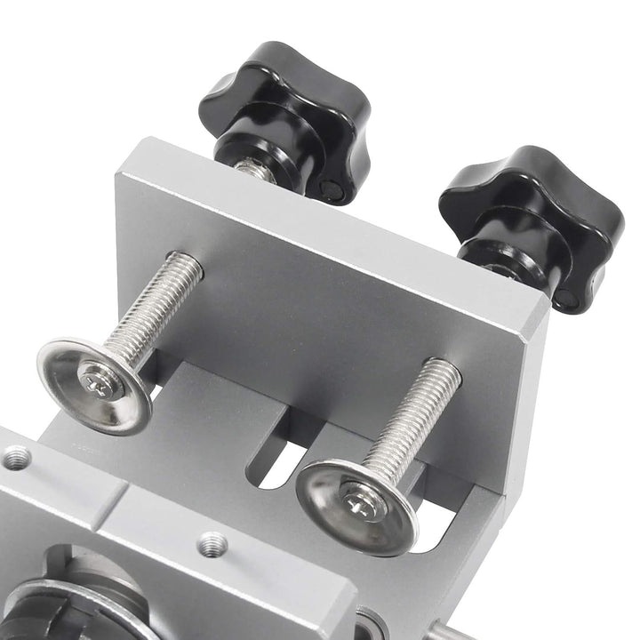 Wisamic Bohrschablone Jig Dübelvorrichtung 6/8/10/15mm Auf Holz zentriert Dübelhilfe Schnelldübler (