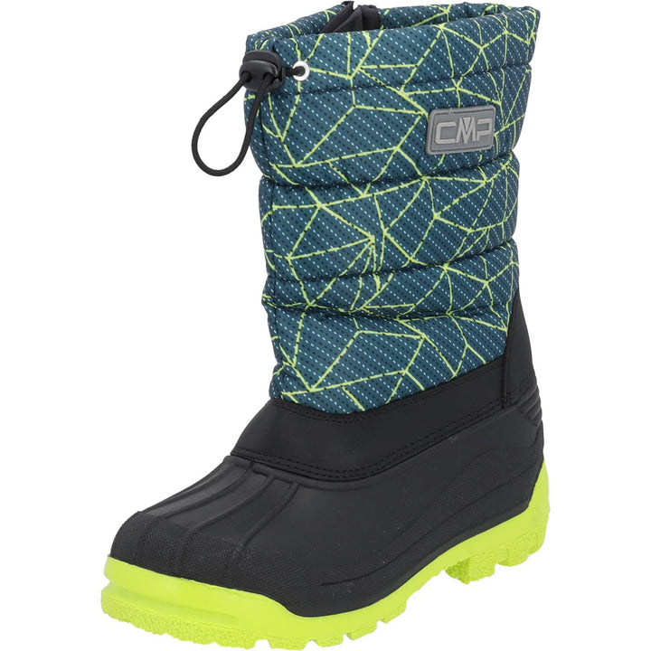 CMP Unisex Kinder Kids Sneewy Snowboots Walking Shoe 23 EU Deep Lake Acido, 23 EU Deep Lake Acido