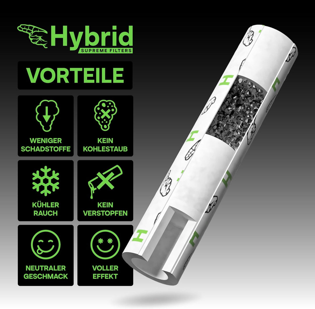Hybrid Sypreme 20399 Hybrid Supreme Filter 1000er Tüte, Zellstoff, weiss