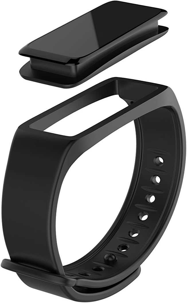MyKronoz KRZEFIT3HR-BLACK/BLACK Activity Tracker, Black/Black, UNIVERSAL, Black/Black